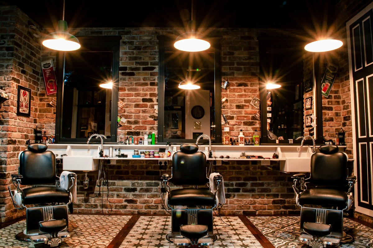Interior Gallo Man Barbearia